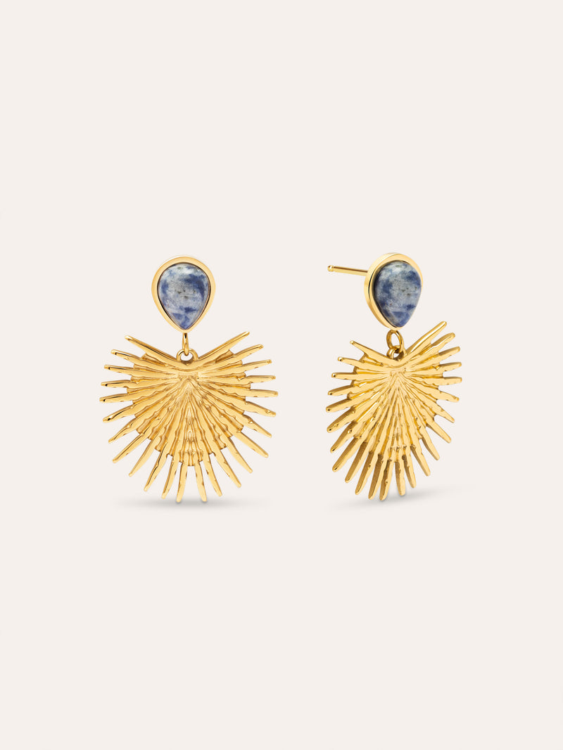 Catalina Stainless Steel Gold Earrings