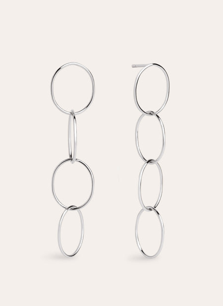 Pendientes Circles & Circles Acero