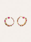 Circle Estelar Gold Earrings