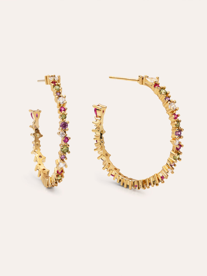 Estellar Colors L Gold Earrings