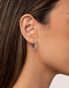 Pendientes Aro Estellar White