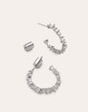 Pendientes Aro Estellar White