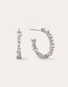 Pendientes Aro Estellar White