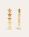 Pendientes Five Stars Acero Baño Oro