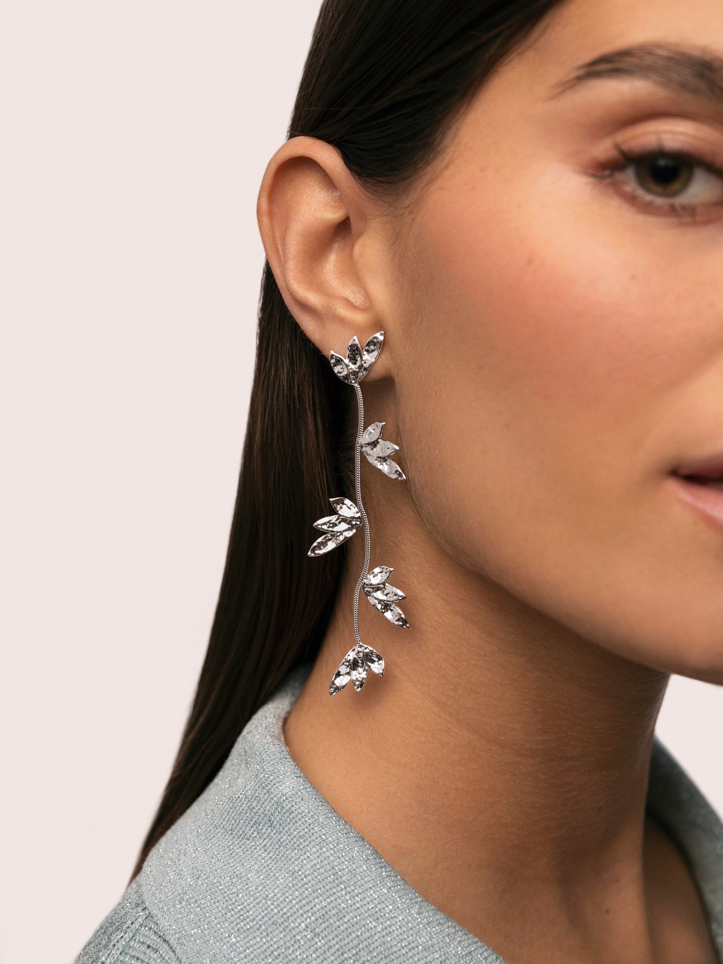 Pendientes Florenda Acero