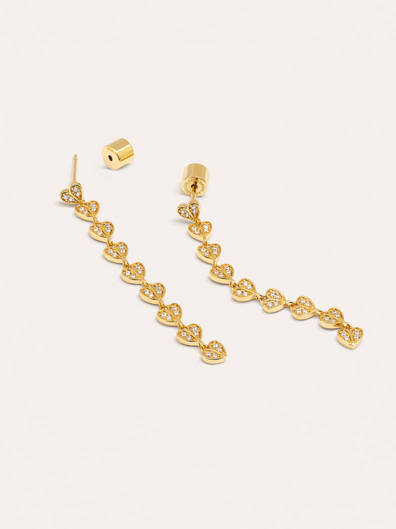 In Love Gold Earrings 