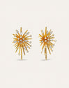 Fireworks Gold Earrings