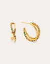 Orbit Cross Gold Necklace