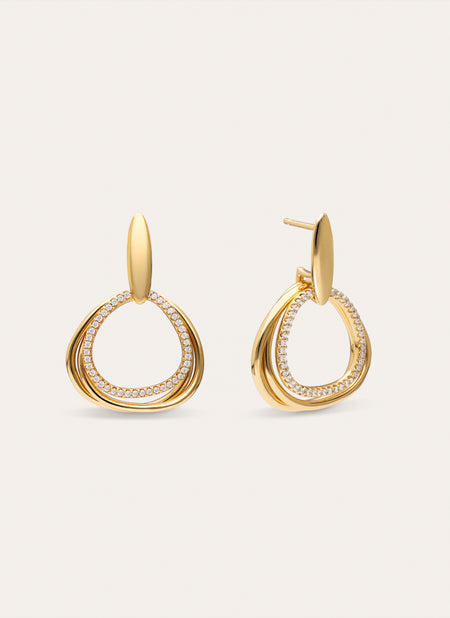 Oria Gold Earrings