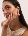 Pendientes Sira Acero Baño Oro