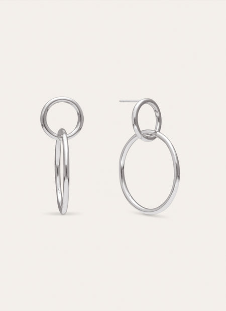 Pendientes Sister Acero
