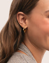 Pendientes Superstar Sparks Baño Oro - vista 6