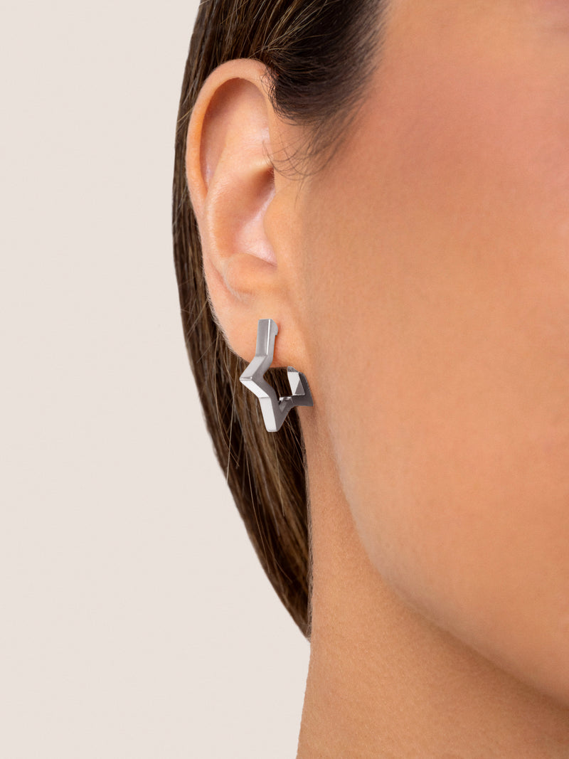 Superstar Stainless Steel Earrings