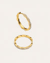 Tressia Spark Gold Earrings