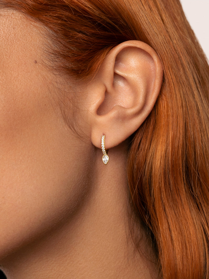 Gota Cleo Gold Single Earring