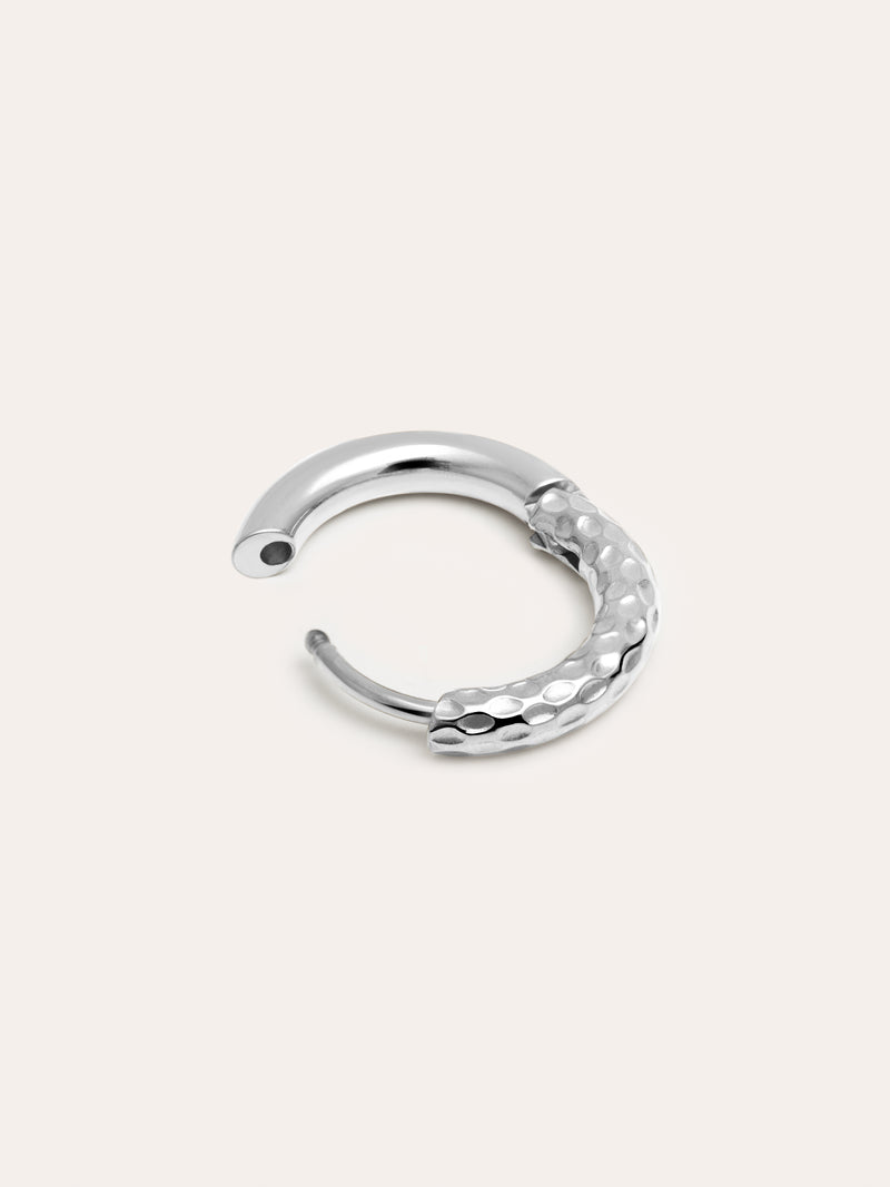 River S Stainless Steel Single Earring