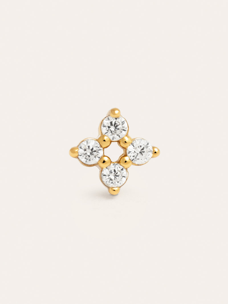 Astrela Gold Single Earring