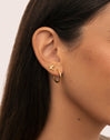 Hummingbird Gold Single Earring