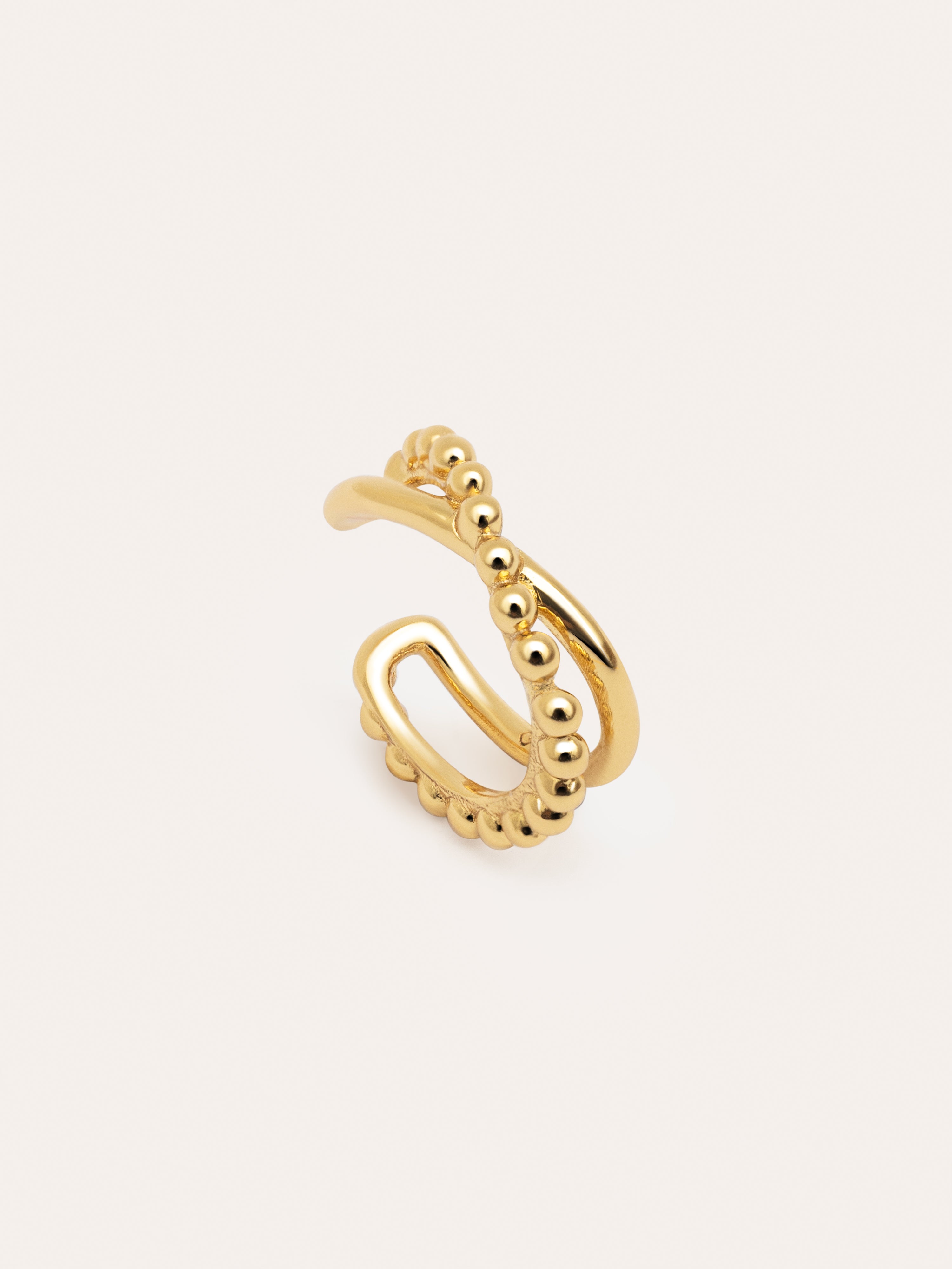 Nina Ear Cuff Gold Single Earring