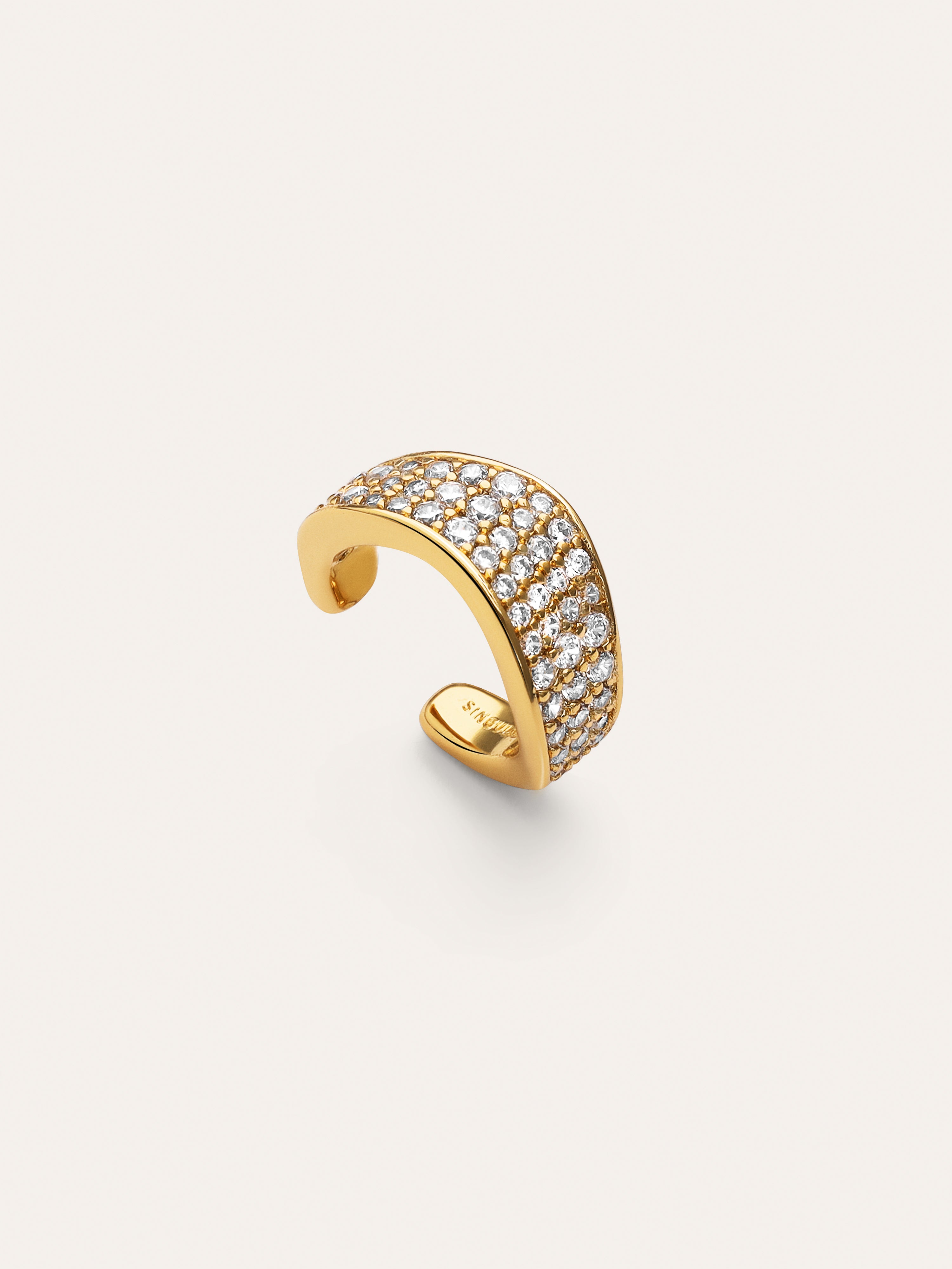 Scarlett Ear Cuff Gold Single Earring