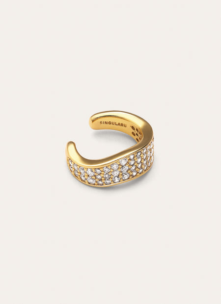 Scarlett Ear Cuff Gold Single Earring