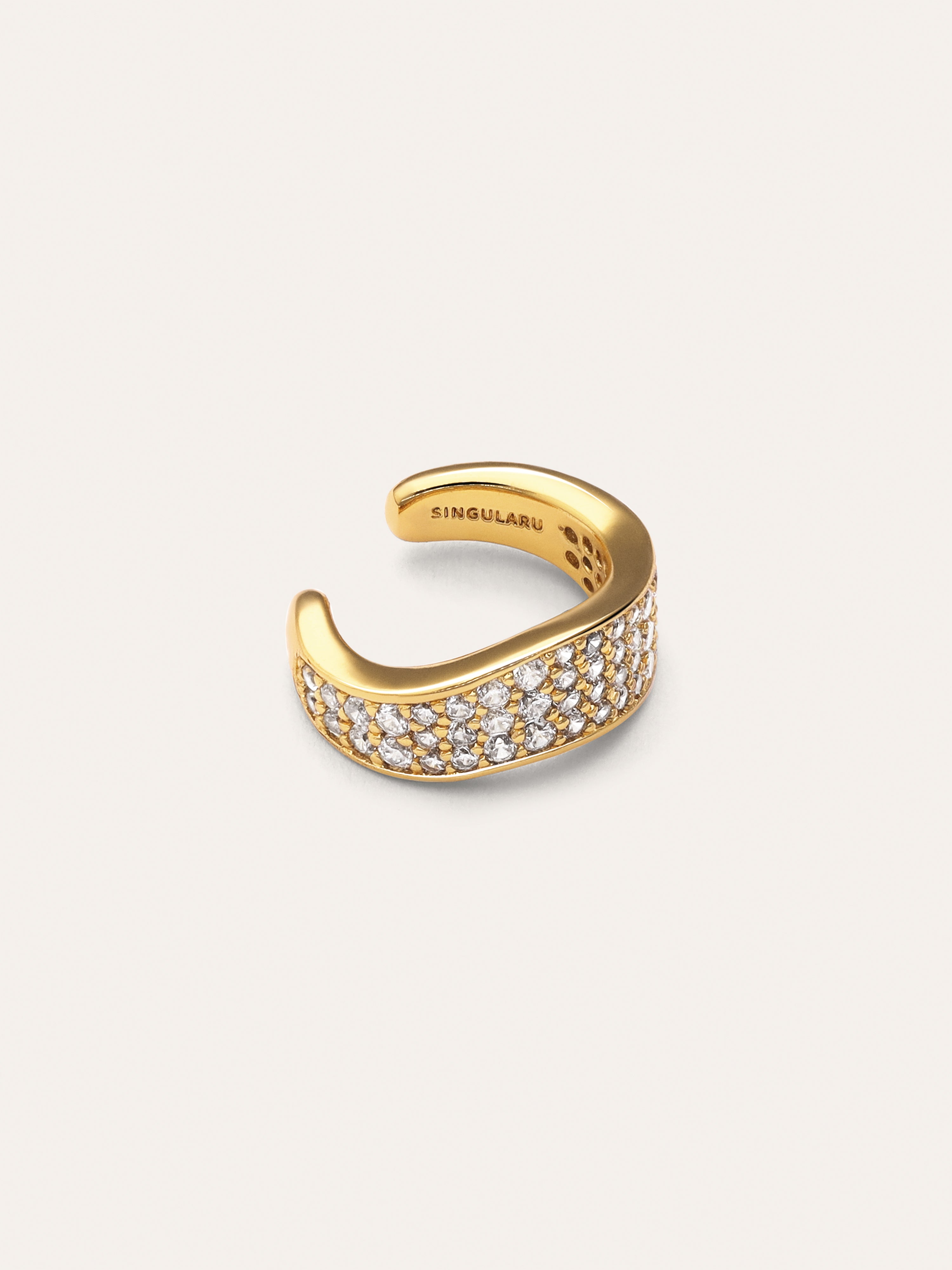 Scarlett Ear Cuff Gold Single Earring