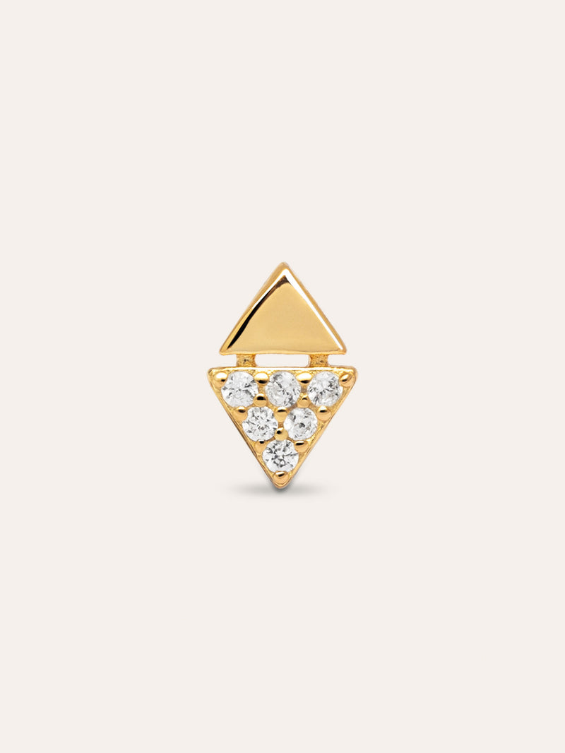 Egypt Gold Single Earrings 