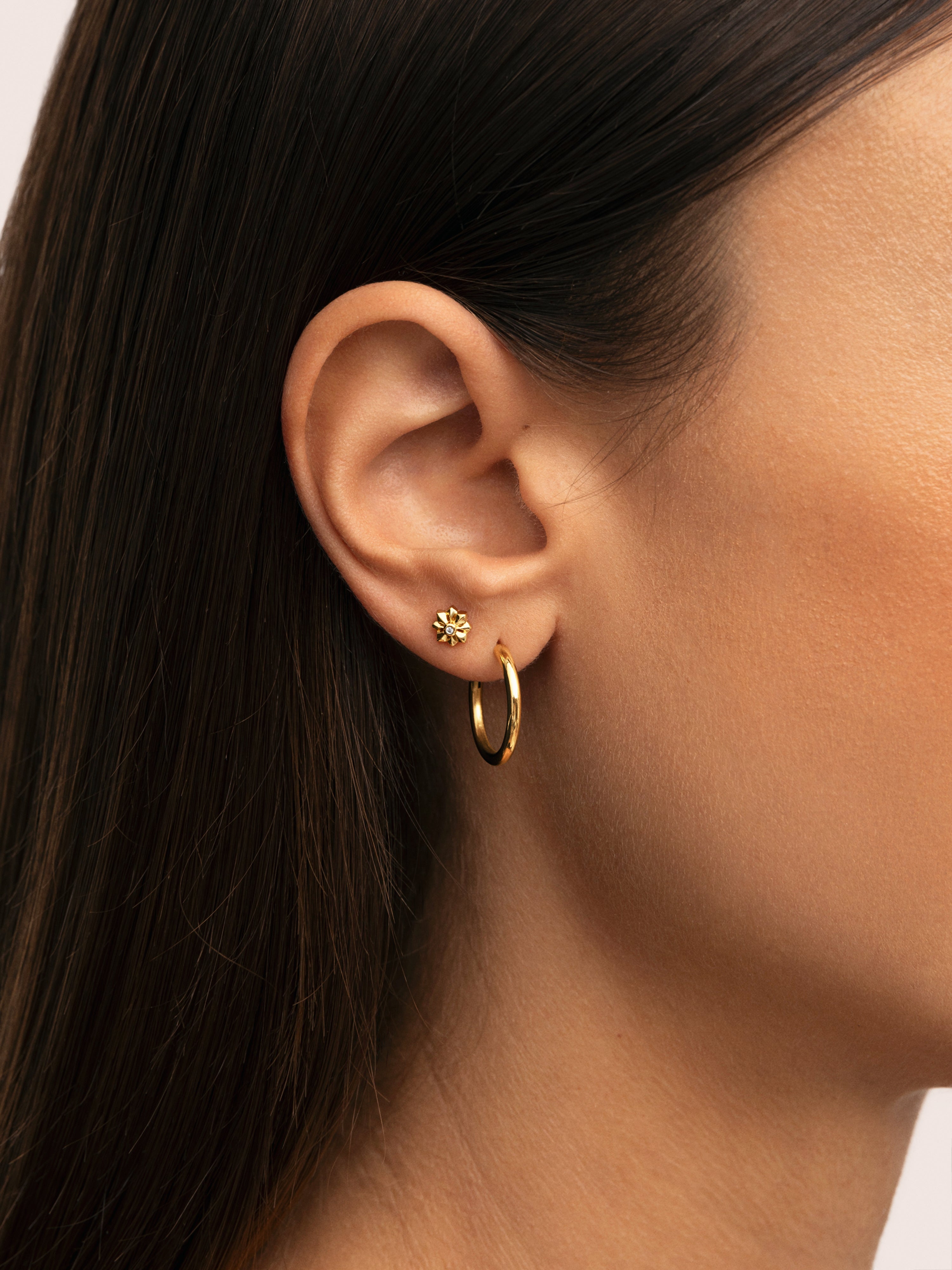 Florencia Gold Single Earring