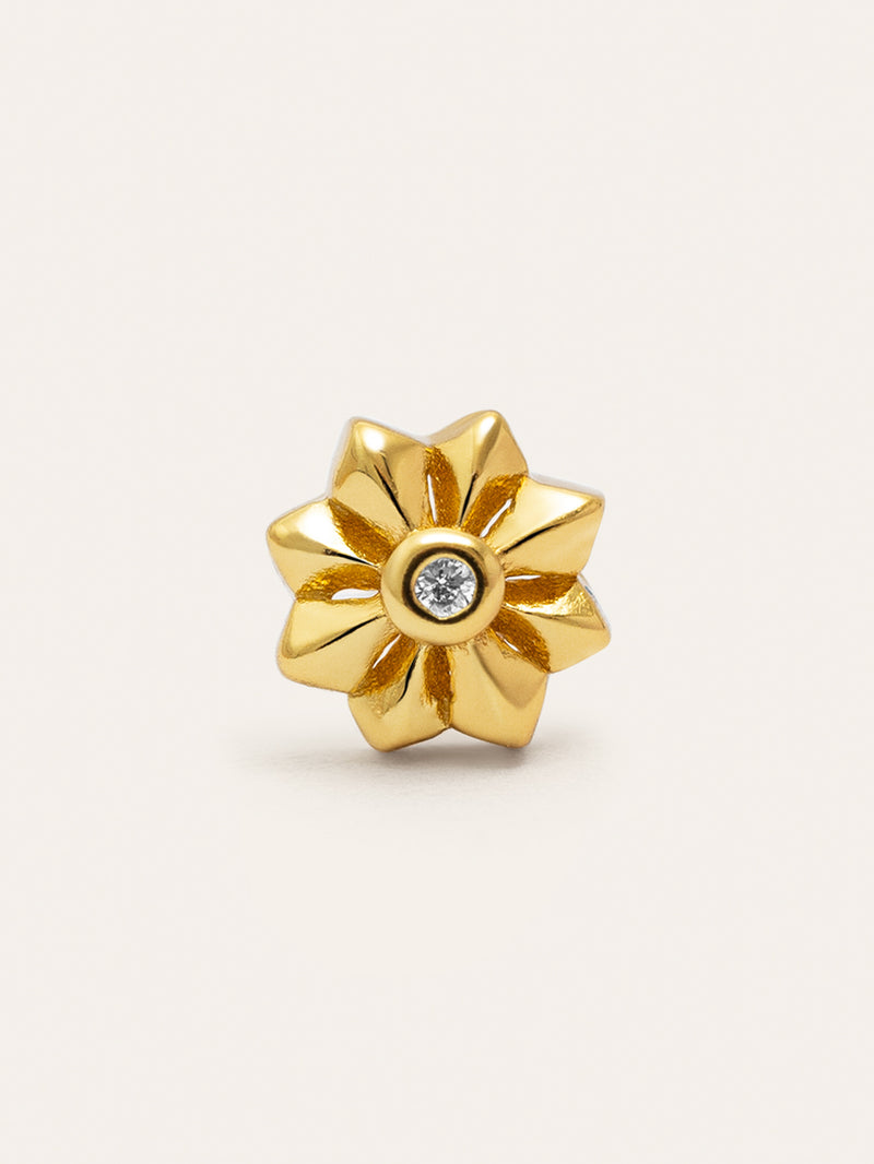 Florencia Gold Single Earring