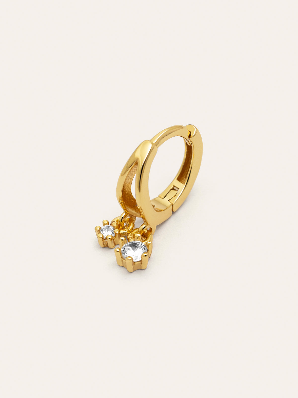 Imagen detalle de Single Earring Luzia Gold Plated