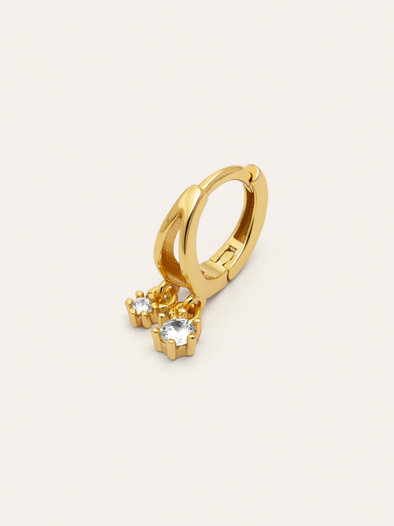 Single Earring Luzia Gold Plated