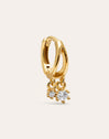 Single Earring Luzia Gold Plated