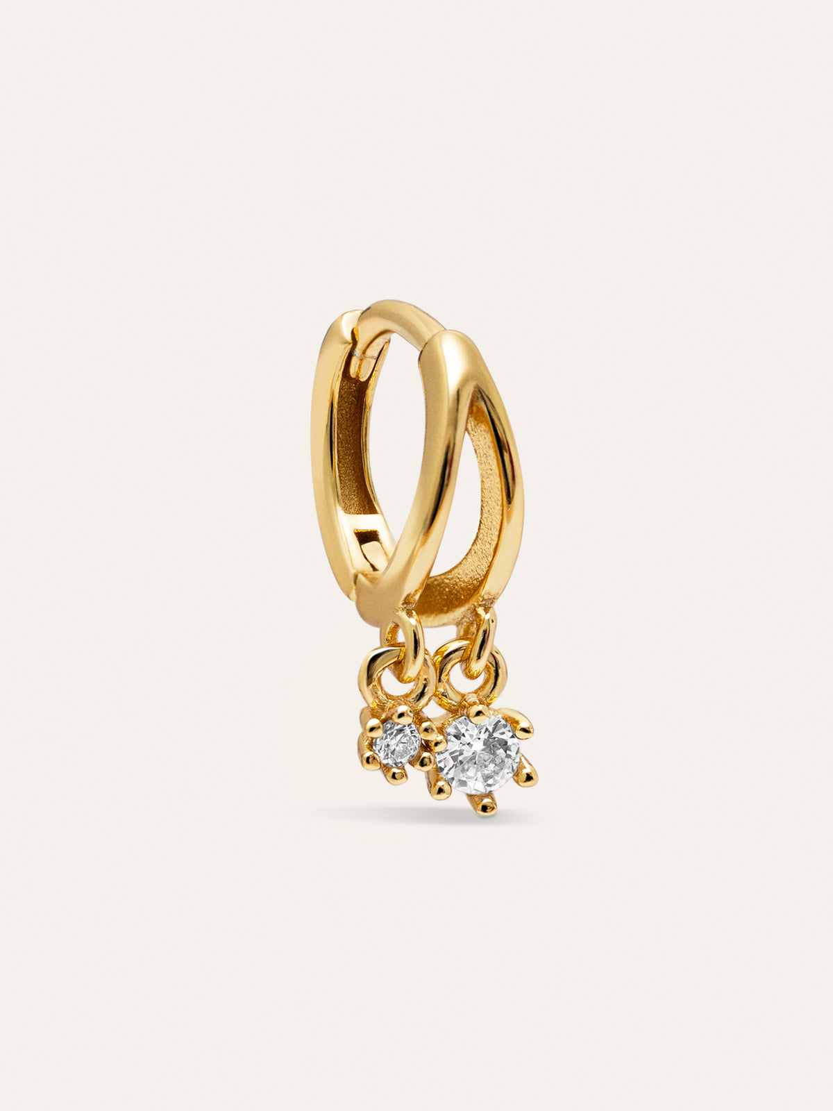 Single Earring Luzia Gold Plated