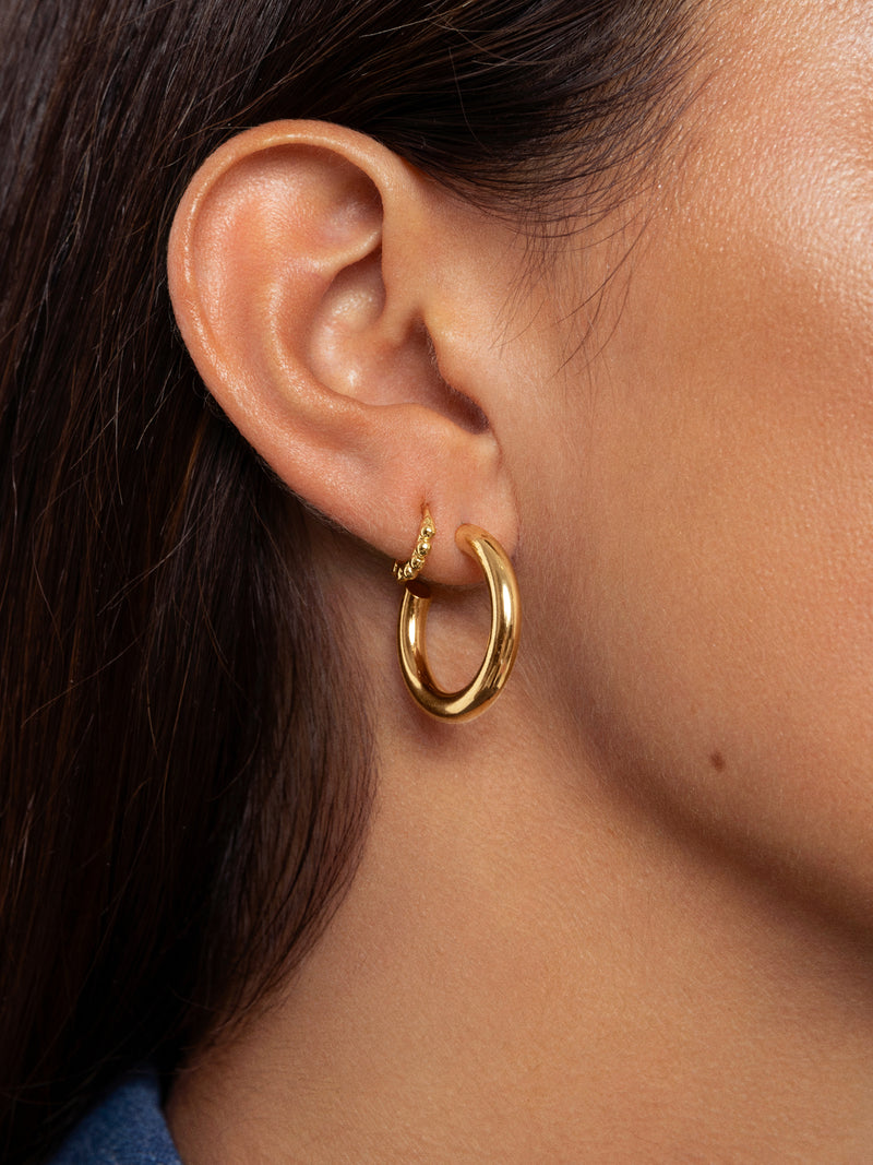 Pebbles S Gold Single Earring