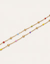 Friendship Color 2 Pack Gold Bracelets