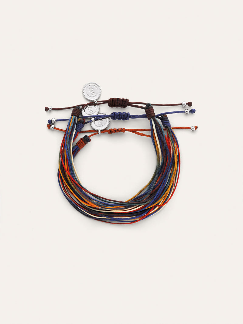 3 Bruma Rainbow Stainless Steel Pack 3 Bracelet