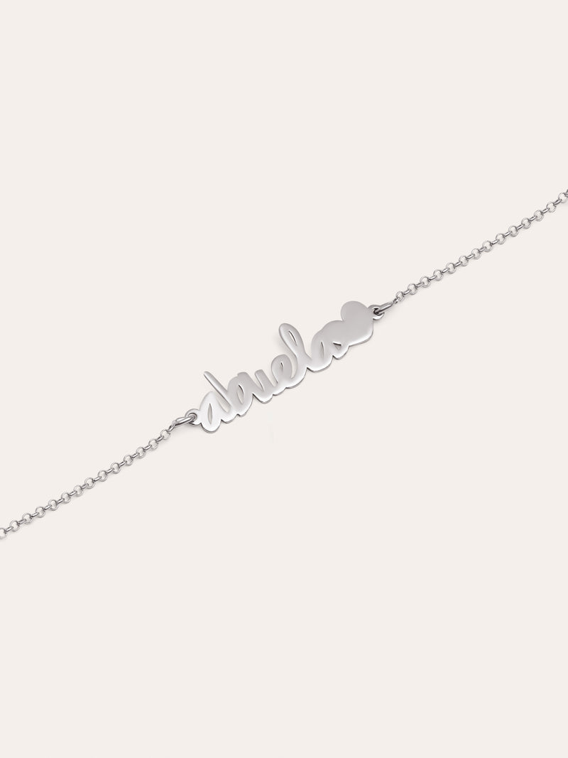 Grandma Heart Bracelet