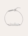 Pulsera Abuela Heart Plata