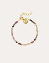 Pulsera Altea Dots Tourmaline Syra Acero Baño Oro