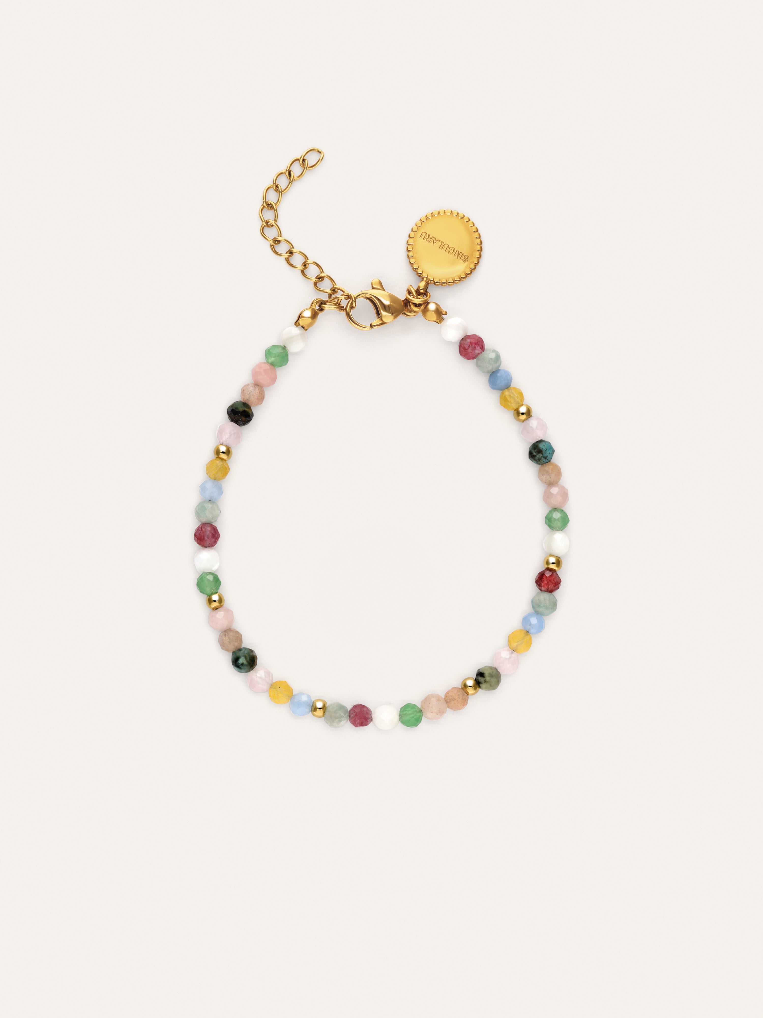 Pulsera Altea Colors Acero Baño Oro