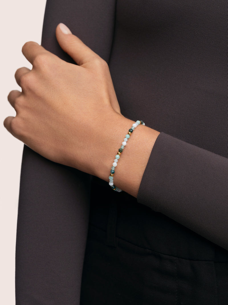 Altea Ice Stainless Steel Gold Bracelet 