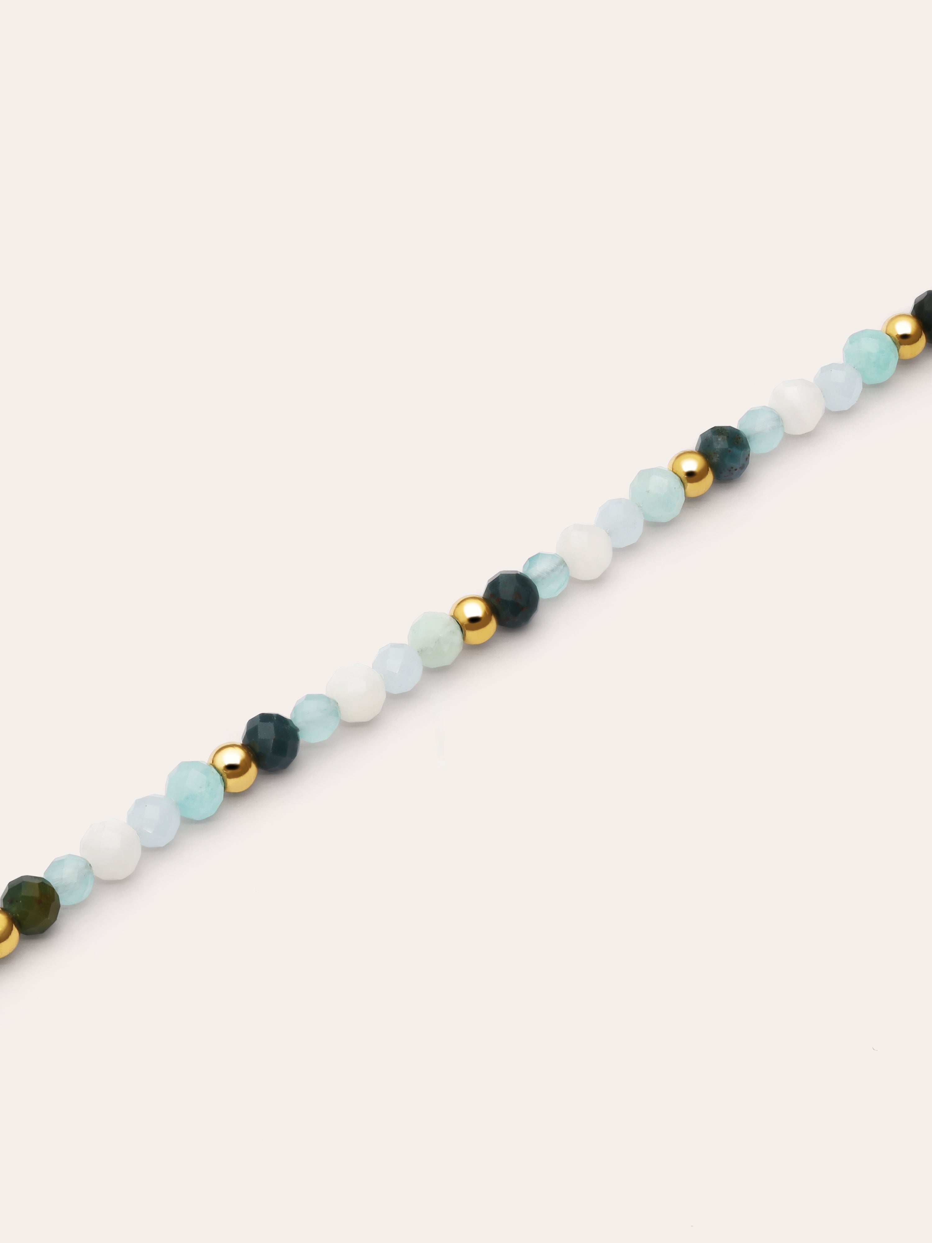 Pulsera Altea Ice Acero Baño Oro