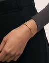 Pulsera Áura Colors Acero Baño Oro