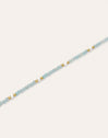 Pulsera Azulina Acero Baño Oro