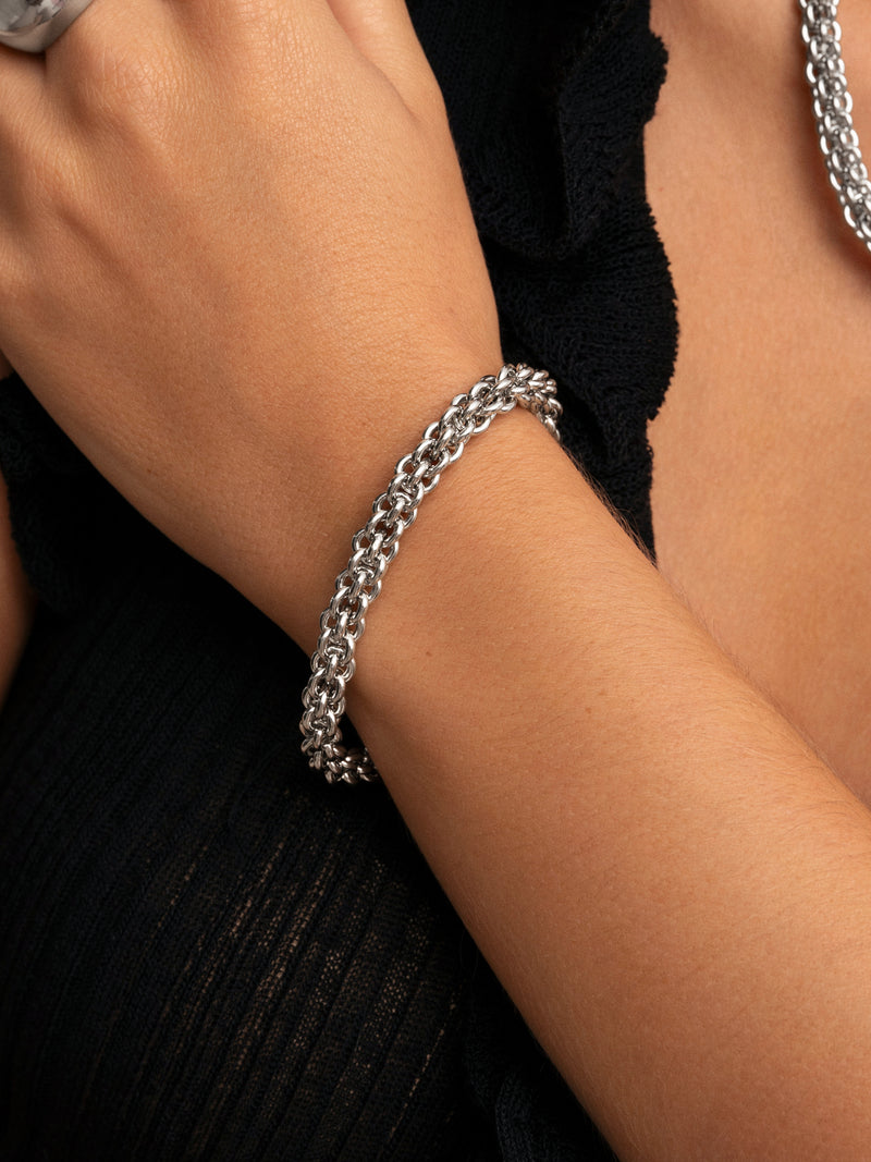 Big Rope Stainless Steel Bracelet