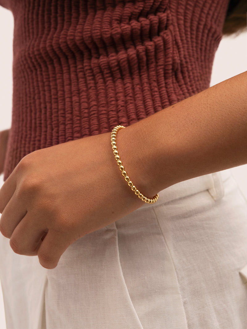 Bomb Stainless Steel Gold bangle