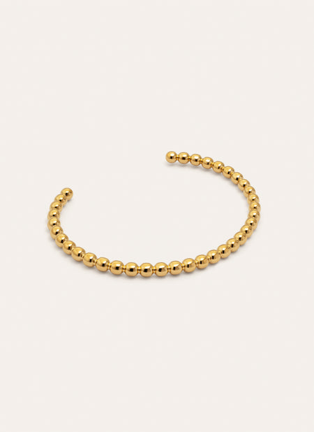 Bomb Stainless Steel Gold bangle