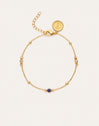 Pulsera Birthstone Baño Oro