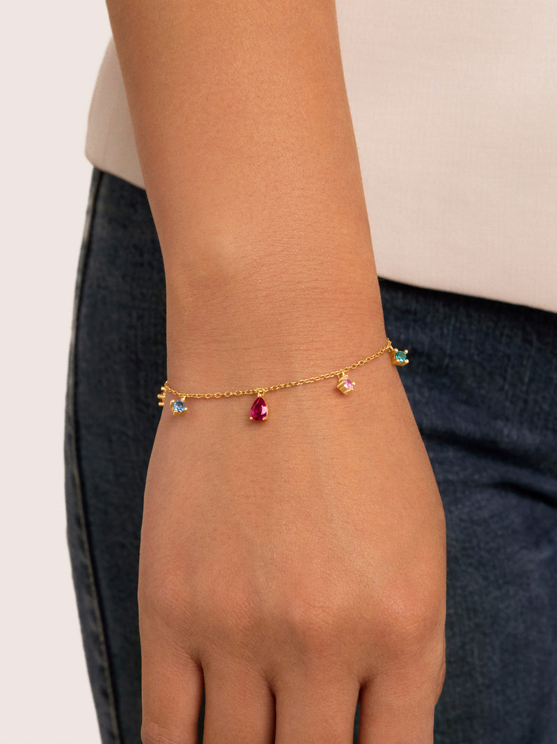 Cascade Colors Gold-Plated Bracelet