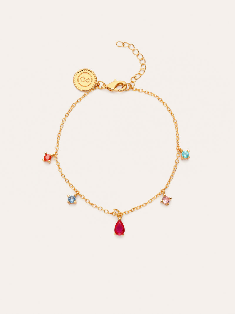 Cascade Colors Gold-Plated Bracelet
